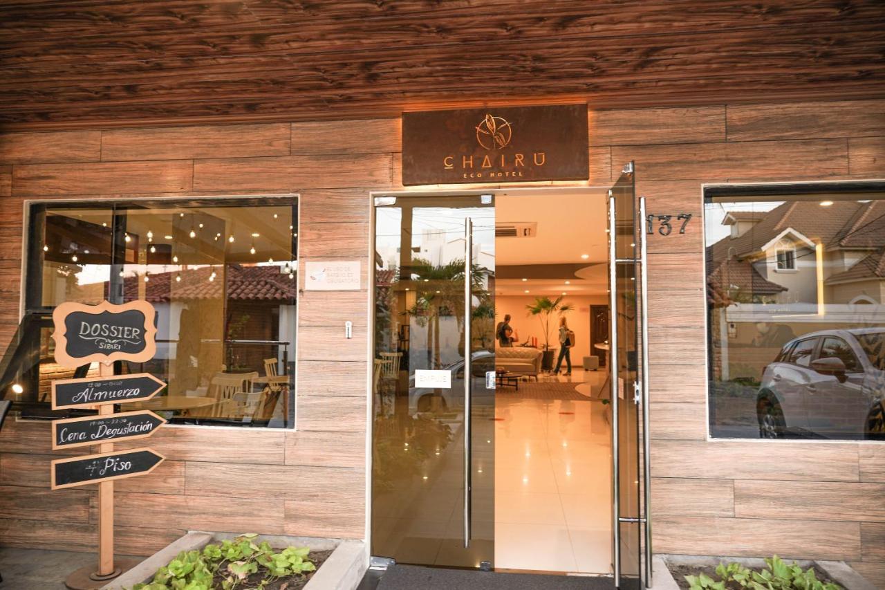 סנטה קרוז דה לה סיירה Chairu Eco Hotel מראה חיצוני תמונה